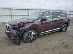 Salvage cars for sale at Appleton, WI auction: 2013 Infiniti JX35