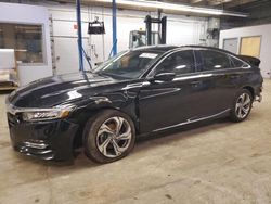 Salvage cars for sale at Wheeling, IL auction: 2018 Honda Accord EXL