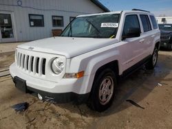 Salvage cars for sale at Pekin, IL auction: 2015 Jeep Patriot Sport