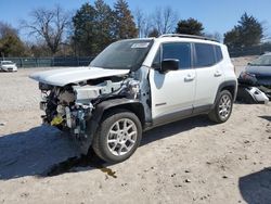 Jeep salvage cars for sale: 2022 Jeep Renegade Latitude