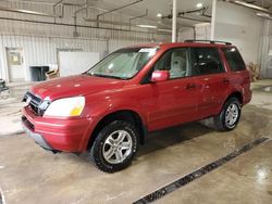 Salvage cars for sale at York Haven, PA auction: 2005 Honda Pilot EX