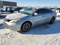 Salvage cars for sale at Kansas City, KS auction: 2017 Toyota Avalon XLE