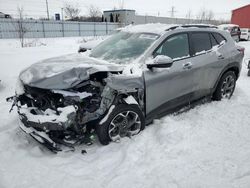 Chevrolet salvage cars for sale: 2024 Chevrolet Trax 1LT