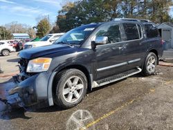 Nissan salvage cars for sale: 2014 Nissan Armada Platinum