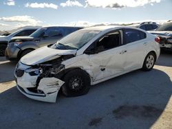 Salvage cars for sale at Las Vegas, NV auction: 2016 KIA Forte LX