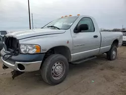 Salvage trucks for sale at Woodhaven, MI auction: 2003 Dodge RAM 2500 ST