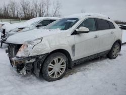 Salvage cars for sale at Leroy, NY auction: 2015 Cadillac SRX Luxury Collection