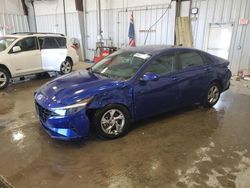 Salvage cars for sale at Franklin, WI auction: 2021 Hyundai Elantra SE