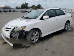 Salvage cars for sale from Copart Fresno, CA: 2013 Toyota Corolla Base