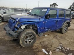 SUV salvage a la venta en subasta: 2020 Jeep Wrangler Unlimited Sport