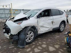 Salvage cars for sale at Dyer, IN auction: 2014 Honda CR-V EXL