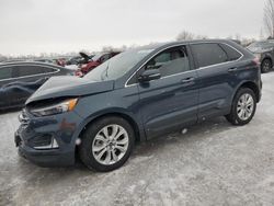 Ford salvage cars for sale: 2024 Ford Edge Titanium