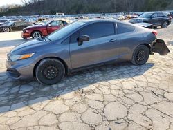 Salvage cars for sale at Hurricane, WV auction: 2015 Honda Civic LX