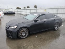 Salvage cars for sale at Martinez, CA auction: 2016 Lexus GS 350 Base