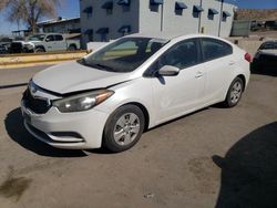 Salvage cars for sale at auction: 2015 KIA Forte LX