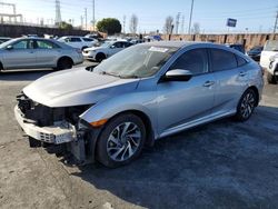 Salvage cars for sale at Wilmington, CA auction: 2016 Honda Civic EX