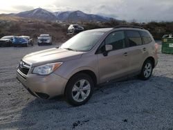 Salvage cars for sale at Reno, NV auction: 2014 Subaru Forester 2.5I Premium