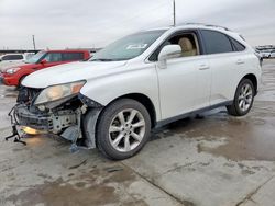 Salvage cars for sale at Grand Prairie, TX auction: 2010 Lexus RX 350