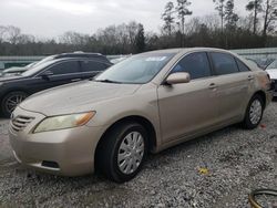 Toyota Camry ce salvage cars for sale: 2007 Toyota Camry CE