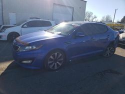 Salvage cars for sale at Woodburn, OR auction: 2013 KIA Optima SX