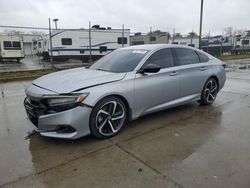 Vehiculos salvage en venta de Copart Sacramento, CA: 2022 Honda Accord Sport