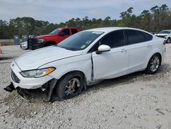 Salvage cars for sale at Houston, TX auction: 2020 Ford Fusion SE