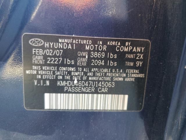 2007 Hyundai Elantra GLS