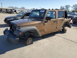 Salvage cars for sale at Sacramento, CA auction: 2015 Jeep Wrangler Unlimited Sport