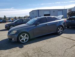 Salvage cars for sale at Vallejo, CA auction: 2007 Lexus IS 250