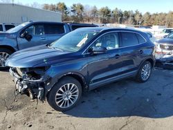 Vehiculos salvage en venta de Copart Exeter, RI: 2017 Lincoln MKC Reserve