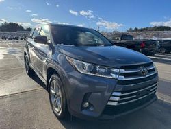 2019 Toyota Highlander Limited en venta en North Billerica, MA