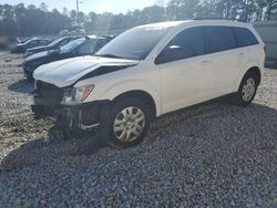 Salvage cars for sale at Ellenwood, GA auction: 2017 Dodge Journey SE