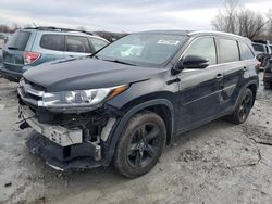 Salvage cars for sale at Cahokia Heights, IL auction: 2017 Toyota Highlander Limited