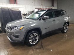 Carros salvage sin ofertas aún a la venta en subasta: 2019 Jeep Compass Limited