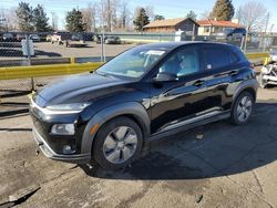 Salvage cars for sale at Denver, CO auction: 2019 Hyundai Kona Limited