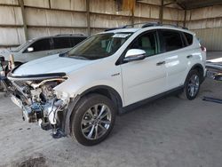 Salvage cars for sale at Phoenix, AZ auction: 2018 Toyota Rav4 HV Limited