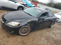 Salvage cars for sale at Theodore, AL auction: 2007 Lexus IS 250