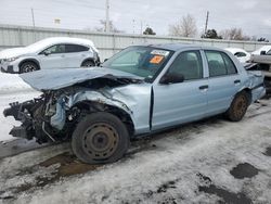 Salvage cars for sale at Littleton, CO auction: 2005 Ford Crown Victoria Police Interceptor