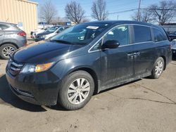 Salvage cars for sale at Moraine, OH auction: 2016 Honda Odyssey SE