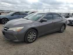 Salvage cars for sale from Copart Houston, TX: 2016 Toyota Camry LE