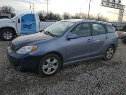 Salvage cars for sale from Copart Cleveland: 2005 Toyota Corolla Matrix XR