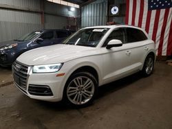 Salvage cars for sale at West Mifflin, PA auction: 2018 Audi Q5 Prestige