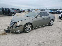 Salvage cars for sale from Copart Houston, TX: 2011 Cadillac CTS Premium Collection