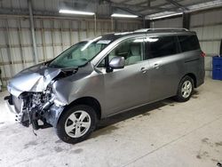 Salvage cars for sale at Madisonville, TN auction: 2017 Nissan Quest S