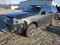 Salvage cars for sale at Spartanburg, SC auction: 2017 Ford Expedition XLT