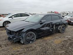 Salvage cars for sale at Houston, TX auction: 2021 Hyundai Elantra SEL