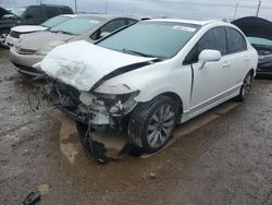 Salvage cars for sale at auction: 2009 Honda Civic SI