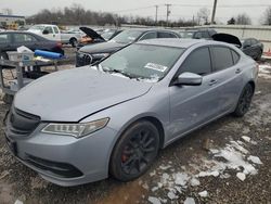 Salvage cars for sale at Hillsborough, NJ auction: 2015 Acura TLX Tech