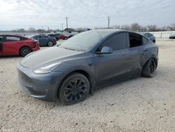 Salvage cars for sale at San Antonio, TX auction: 2020 Tesla Model Y