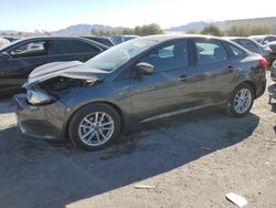 Salvage cars for sale at Las Vegas, NV auction: 2018 Ford Focus SE